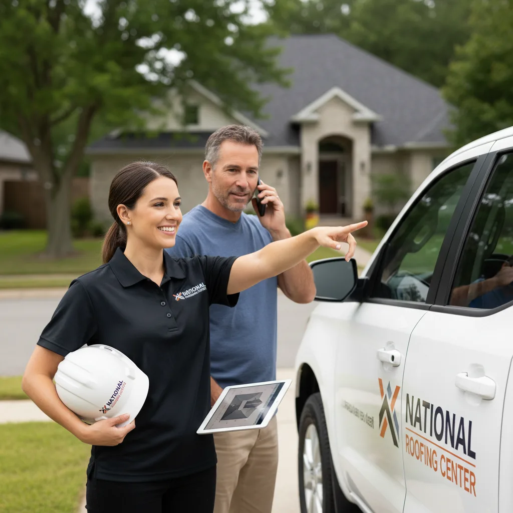 National Roofing Center customer support in Winnie